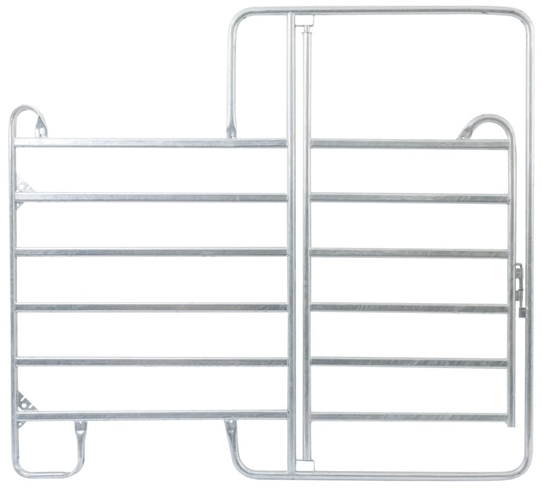 Kerbl Weidepanel mit Tor 240 cm bis 360 cm