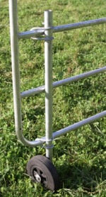 Kerbl Stützrad für Weidetore