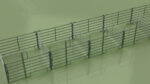 Kerbl Weidepanel mit Tor 240 cm bis 360 cm