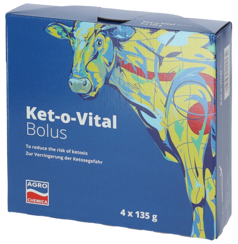 Agrochemica Ket-o-Vital Bolus 4 x 135 g