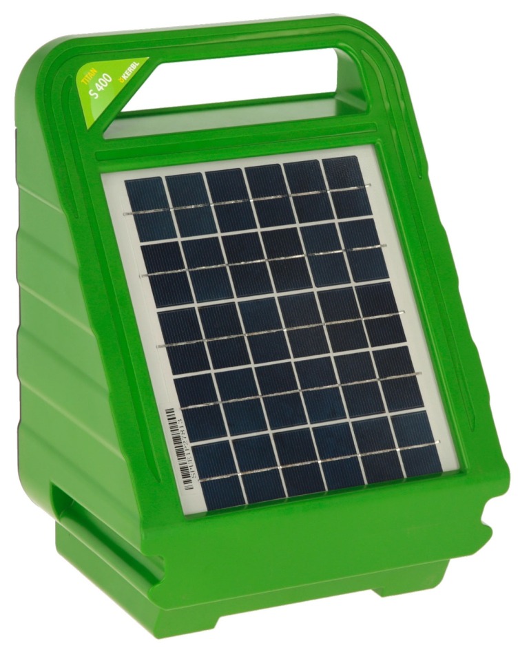 Kerbl TITAN S400 Solar Weidezaungerät 12V
