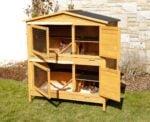 Nagerstall Appartement Pro 118x61x130cm, Kunststoffdach