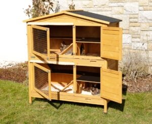Nagerstall Appartement Pro 118x61x130cm, Kunststoffdach
