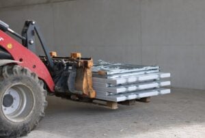 Rückwand Modulare Kälberbox