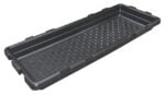 Klauenwanne SuperKombi 203 x 83 cm - schwarz