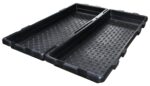 Klauenwanne SuperKombi 203 x 83 cm - schwarz