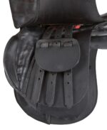 Haflinger Sattelset, schwarz