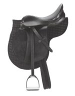 Haflinger Sattelset, schwarz
