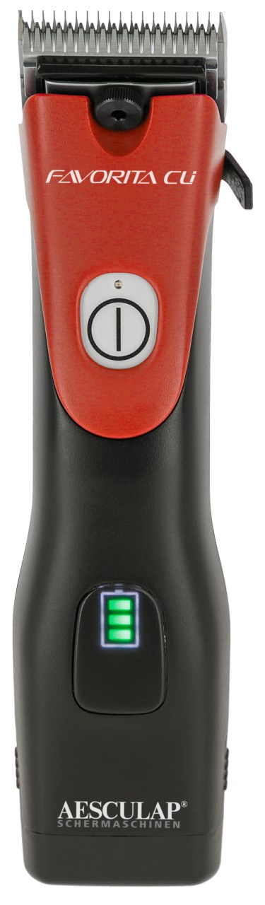 Aesculap Schermaschine Favorita CLi 1 Akku Signalrot