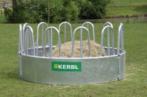 Kerbl Rundraufe mit 12 Fressplätzen