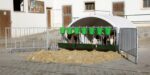 CalfHouse Premium XXL mit Umzäunung u. Tränke/Troghalter