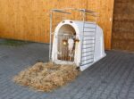 CalfHouse PE UV+ mit leichter Umzäunung, mit zusätzlichem UV-Schutz