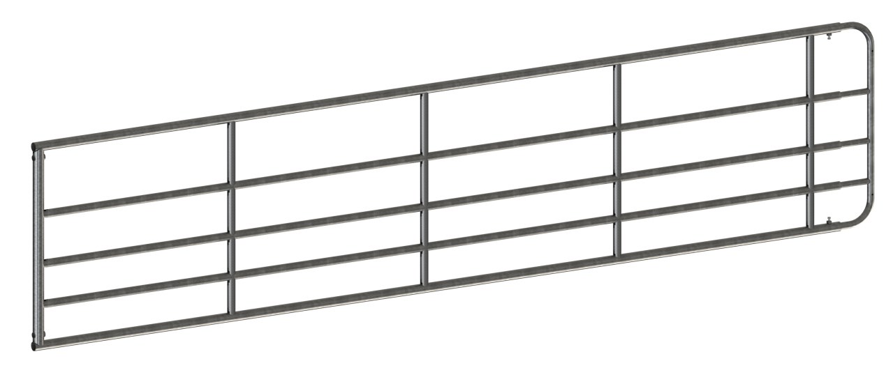 Kerbl Weidetor verstellbar - Höhe 90cm, incl. Montageset 3m - 4m