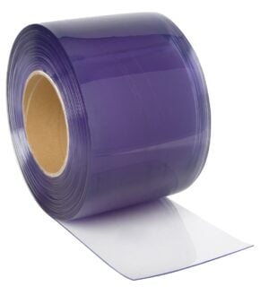 PVC-Vorhang 300 x 3mm, transparent, 25m Rolle
