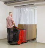 PVC-Vorhang 300 x 3mm, transparent, 25m Rolle