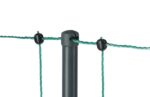 Geflügelnetz Premium, grün,50m 106cm, Doppelspitze, elektrif.