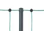 Geflügelnetz Premium, grün,50m 106cm, Doppelspitze, elektrif.