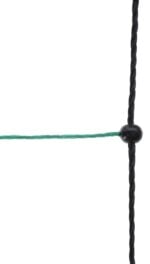 Geflügelnetz Premium, grün,50m 106cm, Doppelspitze, elektrif.