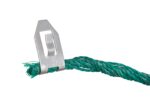 Geflügelnetz grün, el. leitend 25 mtr. / 106cm Doppelspitze
