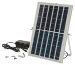Solar-Akku-Set für automatische Hühnertür