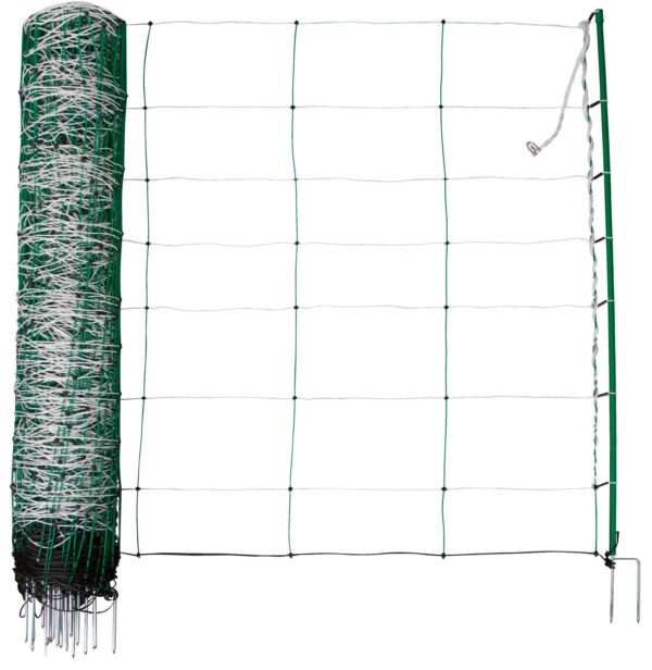 TitanNet, 50m, weiß/grün 90cm, Doppelspitze