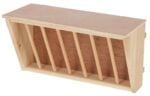 Heuraufe mit Sitzbrett 37 x 17 x 20 cm