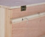 Heuraufe mit Sitzbrett 37 x 17 x 20 cm