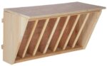 Heuraufe mit Sitzbrett 37 x 17 x 20 cm