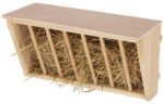 Heuraufe mit Sitzbrett 37 x 17 x 20 cm
